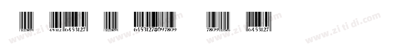 ocrBarcode Reguar字体转换